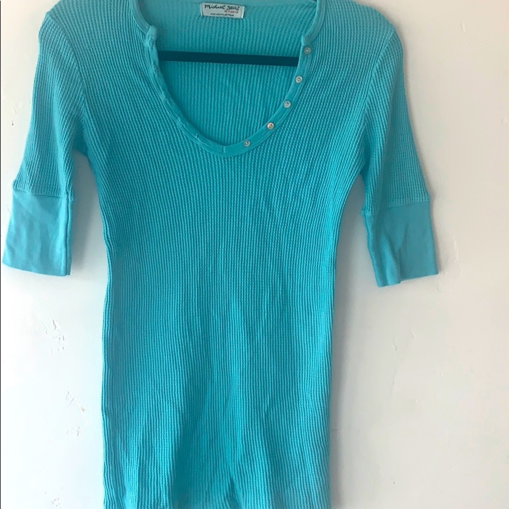Michael stars thermal knit tee